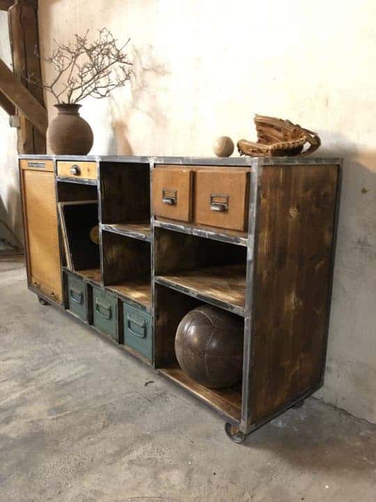 Industrial Kommode / Sideboard. frachtraum1