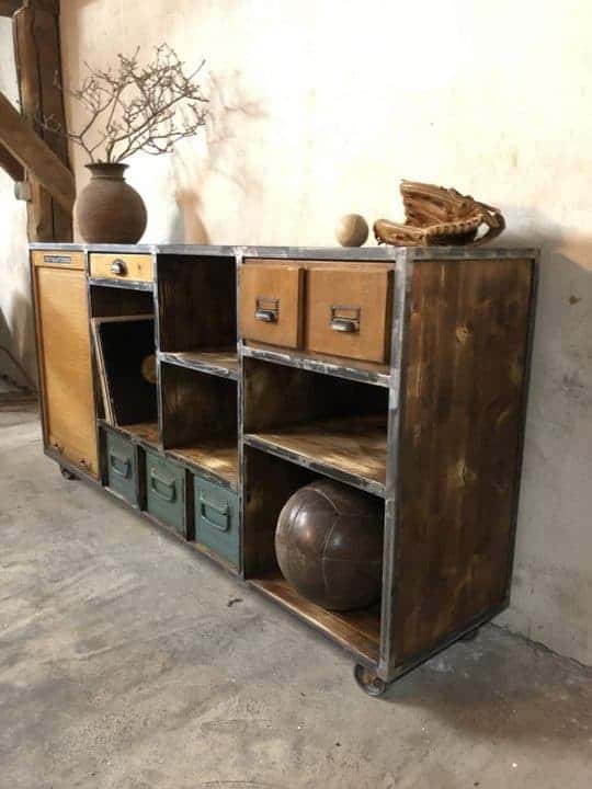 Industrial Kommode / Sideboard. frachtraum1