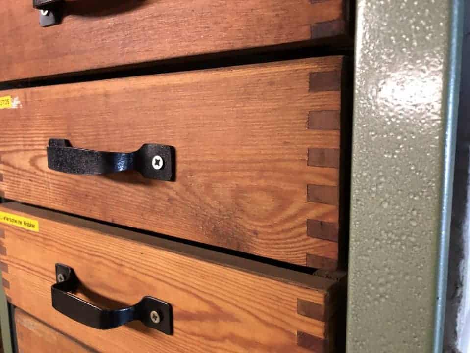 Schubladenschrank, Magazinschrank. - frachtraum1